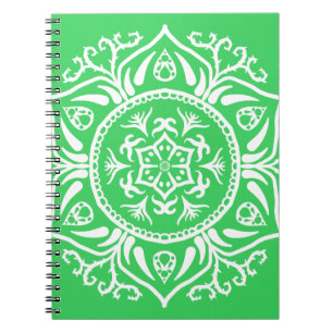 Vår Mandala Anteckningsbok Med Spiral