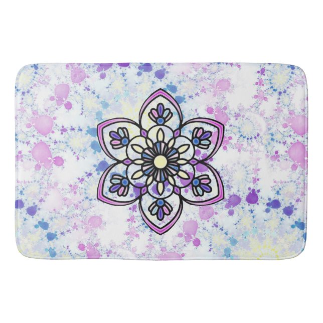 Vår Mandala Bath Mat Badrumsmatta (Framsidan)