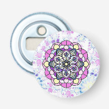 Vår Mandala Button Bottenöppnare