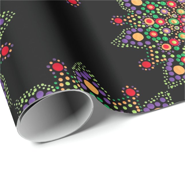 Vår Mandala - Inpackningspapper Presentpapper (Rullad Hörn)