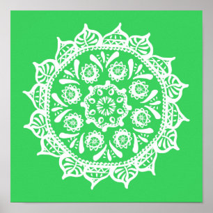 Vår Mandala Poster