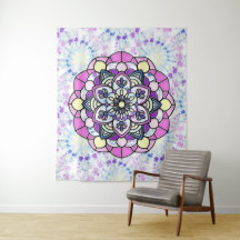 Vår Mandala Tapestry