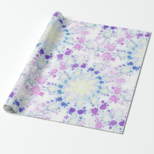 Vår Mandala Wrapping Papper