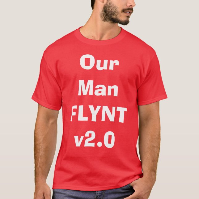 Vår ManFLYNTv2.0 T Shirt (Framsida)