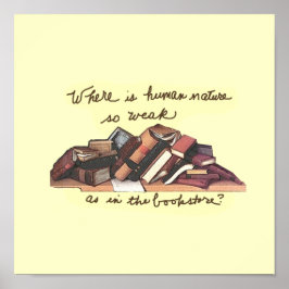 Var människan är så svag poster