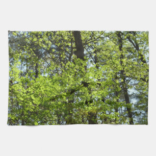 Vår Maple Löv Natature Kökshandduk