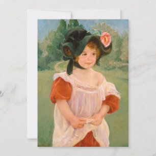 Vår: Margot står i en Garden Mary Cassatt
