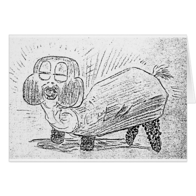 Vår maskot OBS kort (Framsidan Horizontal)