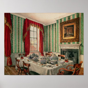 Vår matsal på York, 1838 Poster