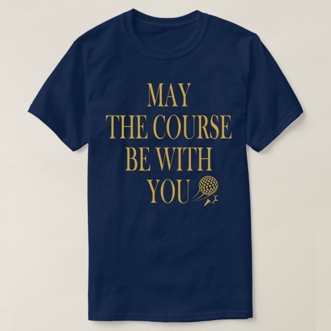 Var med dig på din vackra Golf Pun T Shirt (Design framsida)