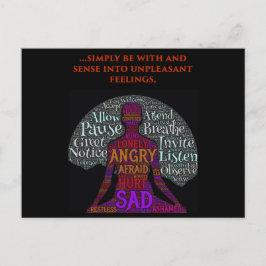 Var med ditt Feed-vykort Vykort