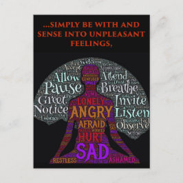 Var med ditt Feed-vykort Vykort