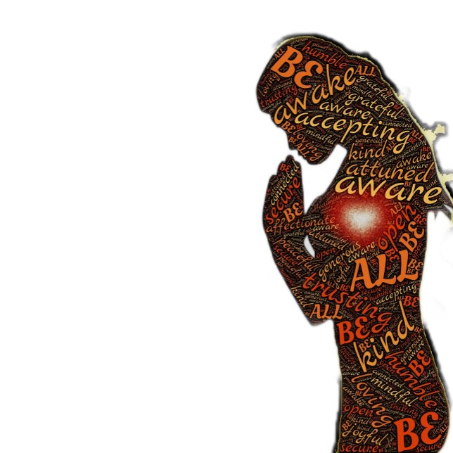 Var Medveten för att väcka inspiration till Ord Ar Poster (Skapare uppladdad)