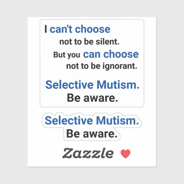 Var Medveten Okunnig Klistermärken (Ark)