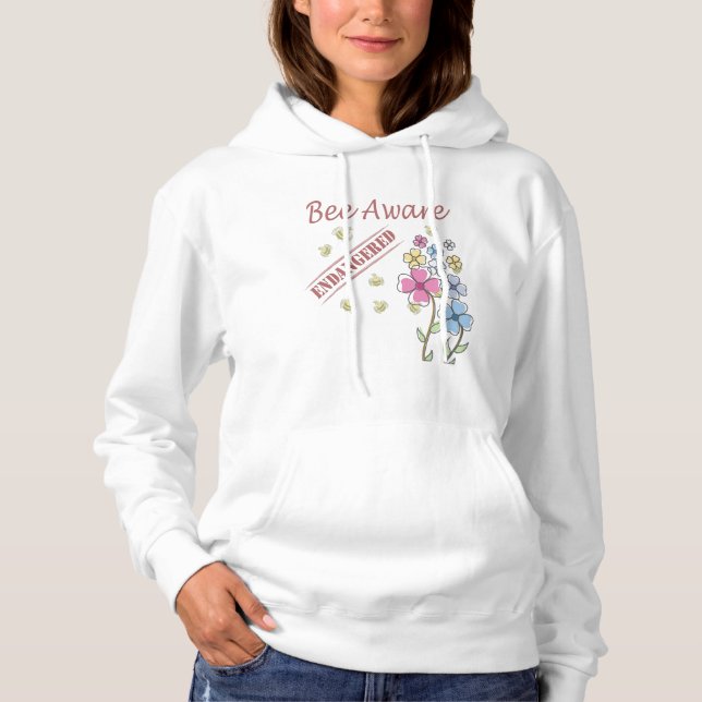 Var medveten - Rädda Bina T Shirt (Framsida)