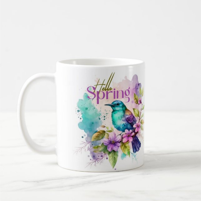 Vår Melody Birds Kopp (Vänster)