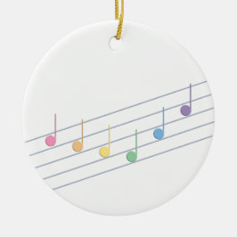 Vår Melody (linjärt) Julgransprydnad Keramik
