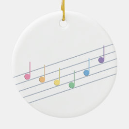 Vår Melody (linjärt) Julgransprydnad Keramik