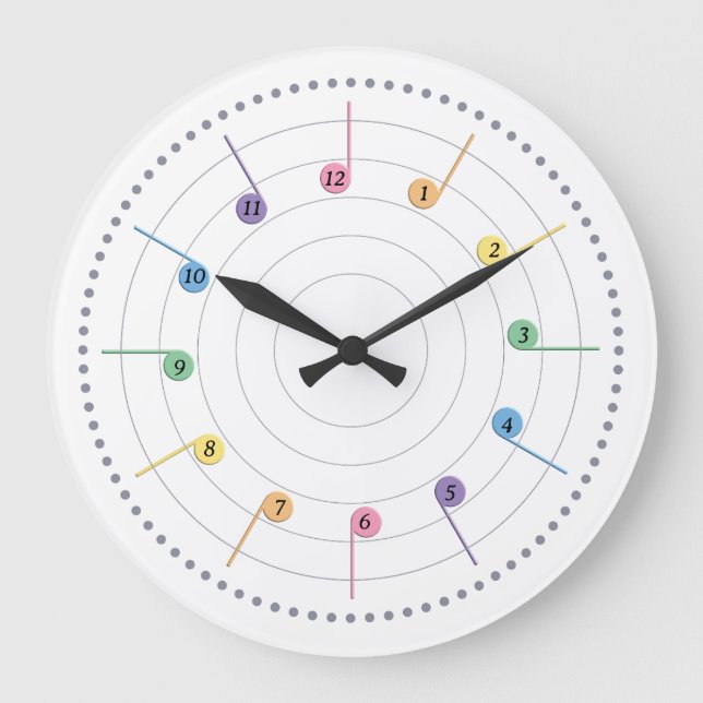 Vår Melody (Radial) Stor Klocka (Framsida)