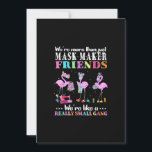 Var mer än bara masktillverkare Vänner Flamingo Inbjudningar<br><div class="desc">- Var mer än bara masktillverkare Vänner Flamingo</div>