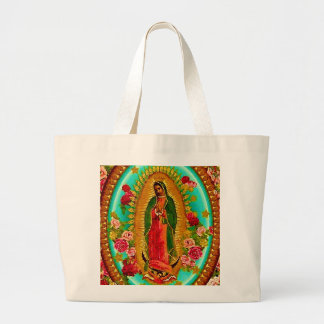 Vår mexikanska Dam Guadalupe Saint Virgin Mary Jumbo Tygkasse
