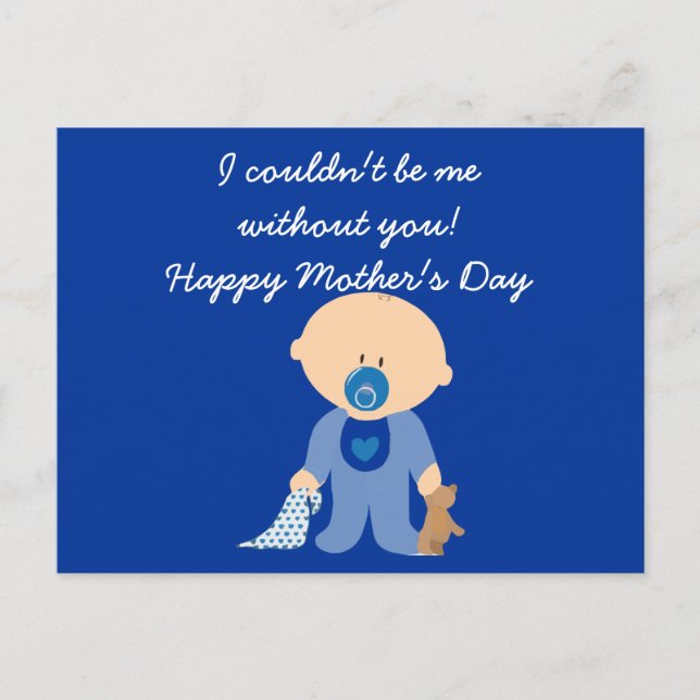 Var mig Mors dag-vykort Vykort (Framsida)