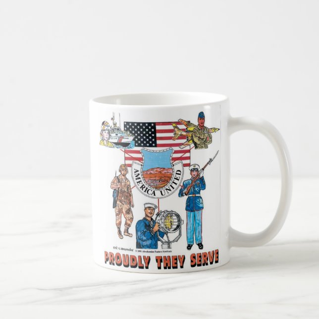 vår militär kaffemugg (Höger)