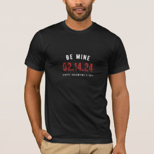 Var min. 2.14.24 Glad Alla hjärtans dag T Shirt