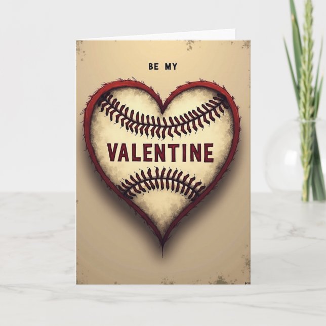 Var Min Alla Hjärtans Dag Baseballkort Kort (Framsida)