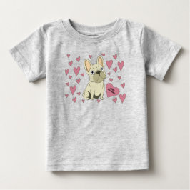 Var min Alla hjärtans dag, fransk bulldogg T Shirt