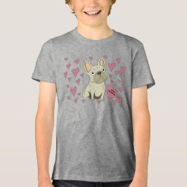 Var min Alla hjärtans dag, fransk bulldogg T Shirt
