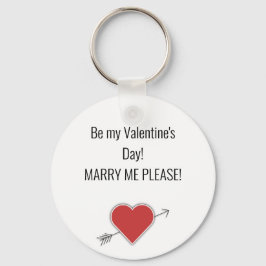 Var min Alla hjärtans dag! MARRY MIG SNART! Nyckel Nyckelring