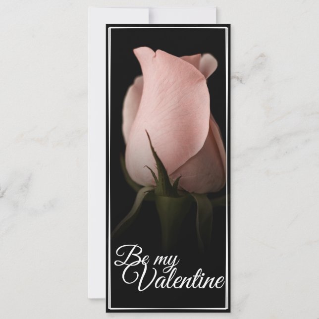 Var min Alla hjärtans dag med rosa ros (Framsida)