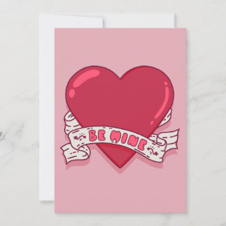 Var min Alla hjärtans dag Platt vykort