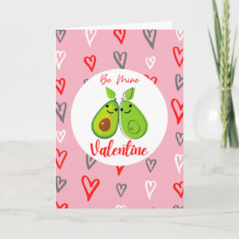 Var min - Avo - Avocado Älskare Valentine Kort