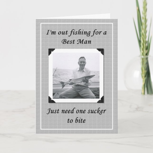 Var min bäste man? inbjudan (Framsida)