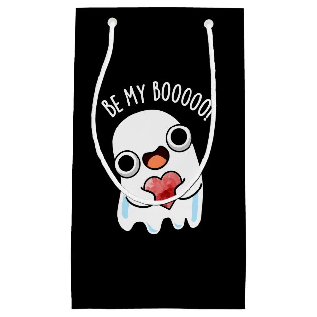 Var min Boo Funny Ghost Pun-Mörk BG (Framsidan)