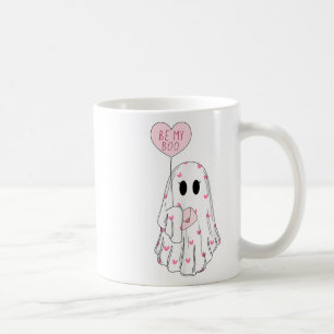 Var min Boo Ghost Funny Valentines day Kaffemugg