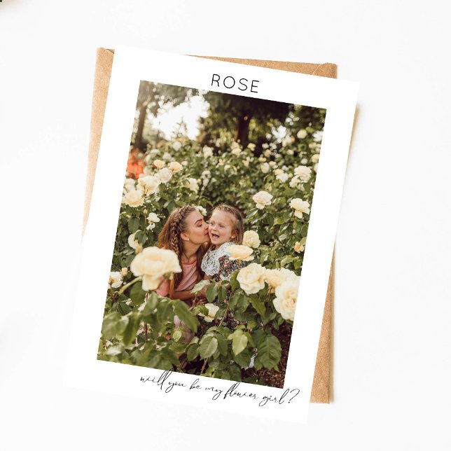 Var Min Brudtärna Foto Förlovning Kalligrafi V Inbjudningar (Skapare uppladdad)