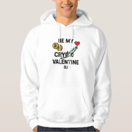 Var Min Crypto-Valentin Bitcoin-handlare Hoodie
