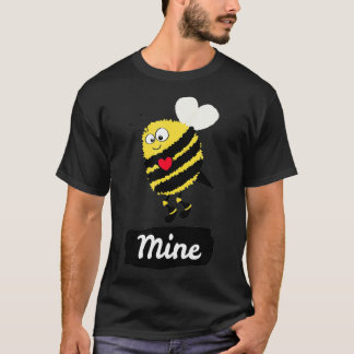 Var min Cute Funny Bumblebee Honeybee Valentin T Shirt