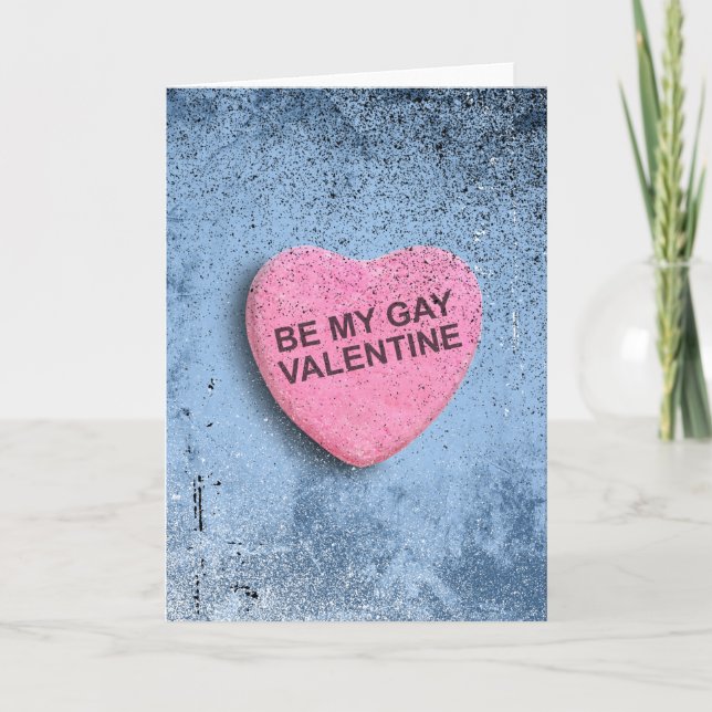 Var min Gay Valentin Helgkort (Framsida)