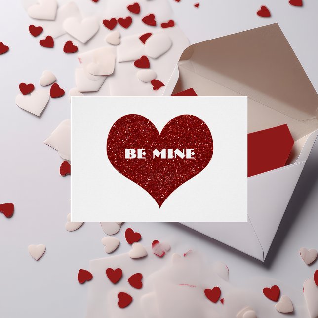 Var min... Glad Alla hjärtans dag Hälsningskort (Skapare uppladdad)