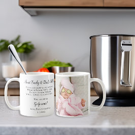 Var min Godföräldrar Tack Photo Kaffemugg