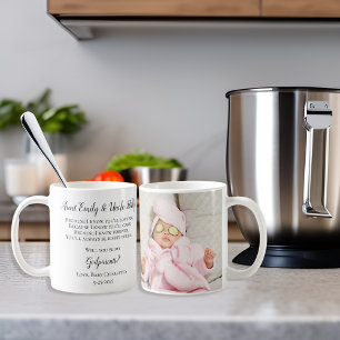 Var min Godföräldrar Tack Photo Kaffemugg