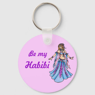Var min Habibi Belly Dancer Nyckelring
