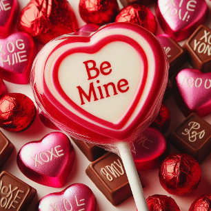 VAR MIN HJÄRTA LOLLYPOP VALENTINE JULKORT