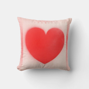Var min hjärthjärteanteckning på Valentine Kudde