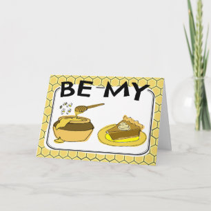 Var min honung Paj Valentine Helgkort