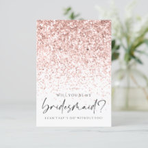 Var min innehavare av Bridesmaid Rosa Glitter Earr